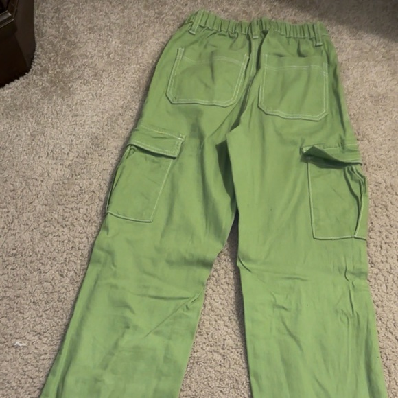 Pants - Green Cargo Pants